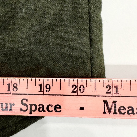 Vintage - Gap - Green Wool Zip Up Vest - Pockets - Women’s M/L - Picture 10 of 11